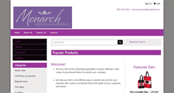 Desktop Screenshot of monarchmerch.com